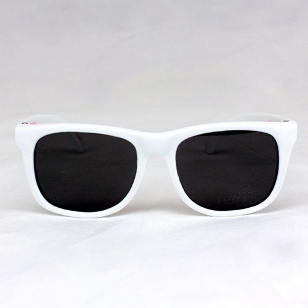 Teeny Tiny Optics Jordan White Sunglasses
